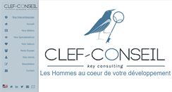 Desktop Screenshot of clef-conseil.fr